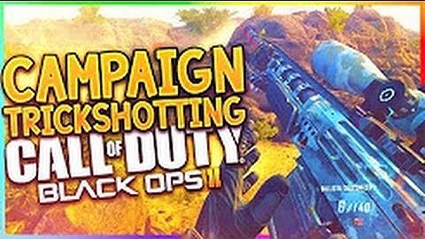BO2 CAMPAIGN TRICKSHOTTING! WELCOME TO MY CHANNEL!