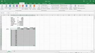 One Way Sensitivity Analysis - For Sale Applications