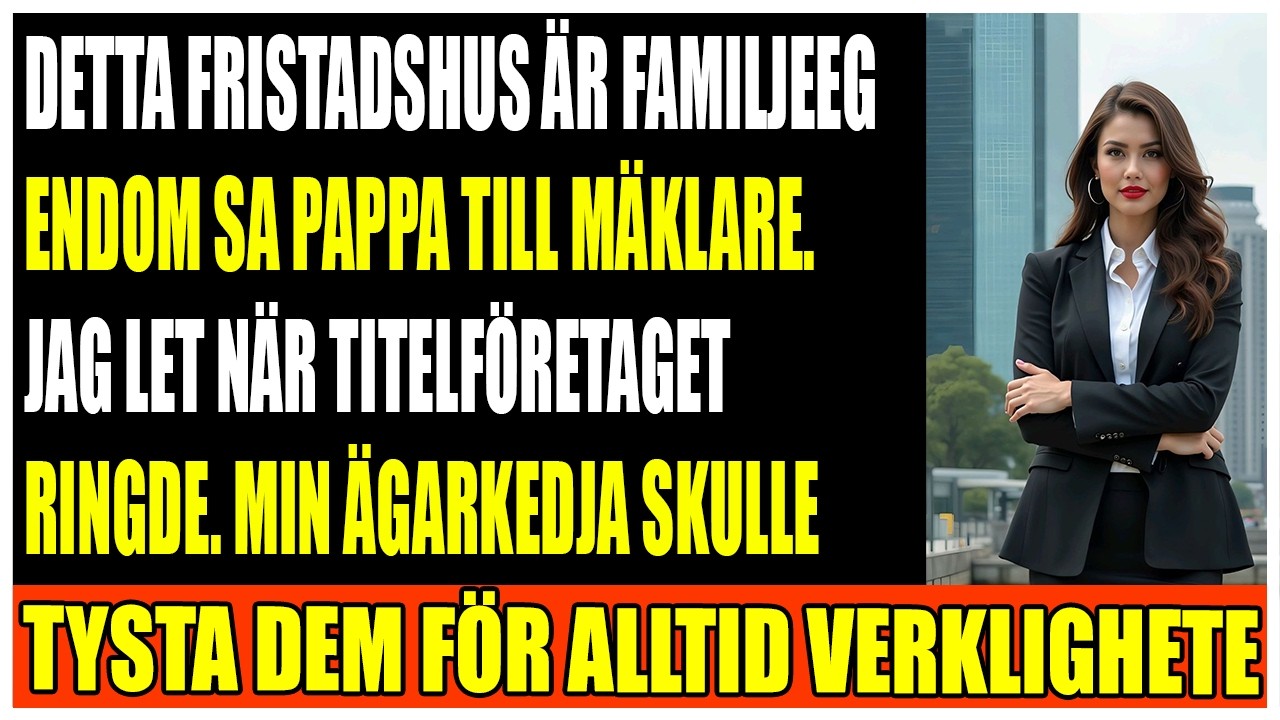 De ville sälja mitt strandhus tills pappersarbetet avslöjade allt