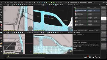 Modeling a car in RaySupreme 3D - Part 1 Creating the Basemesh 9