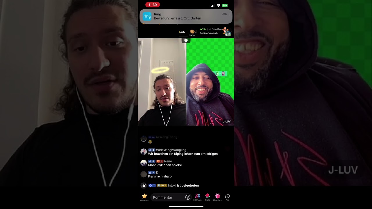 ÜLMEN WAR LIVE MIT J-LUV - SIE REDEN ÜBER SINAN-G & MANUELSEN & ROOZ 😱
