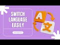 Change Your White Label Language in Grigora Easily