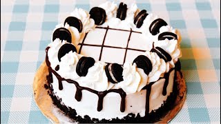 Hey, guys! my name is jessica and making sweets passion! today i made
this cookies cream ice cake. subscribe to me learn how make simpl...