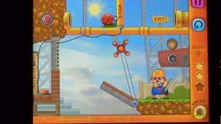 Snail Bob - геймплей (gameplay) - игра про улитку Боба (iOS)