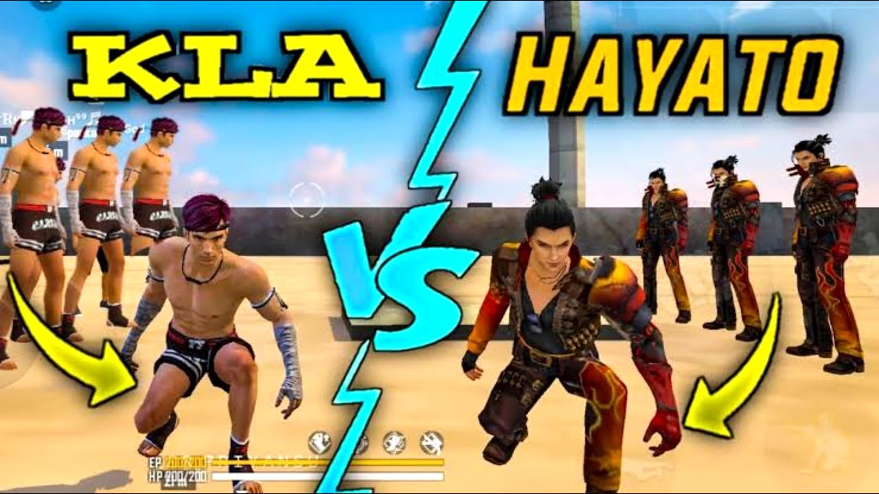 Free Fire Hayato VS Kla | Which Character Is Best Hayato Or Kla ?