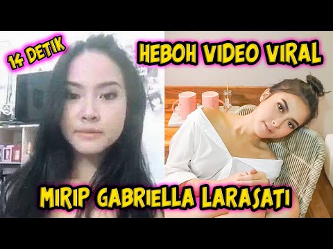 Heboh Video Viral MIRIP Gabriella Larasati