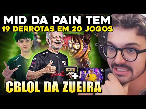 XYNO FAZENDO o ROBO se APOSENTAR e 5 BRs HUMILHANDO COREANOS- MYLON REACT CBLOL DA ZUEIRA BRONZIOCRE