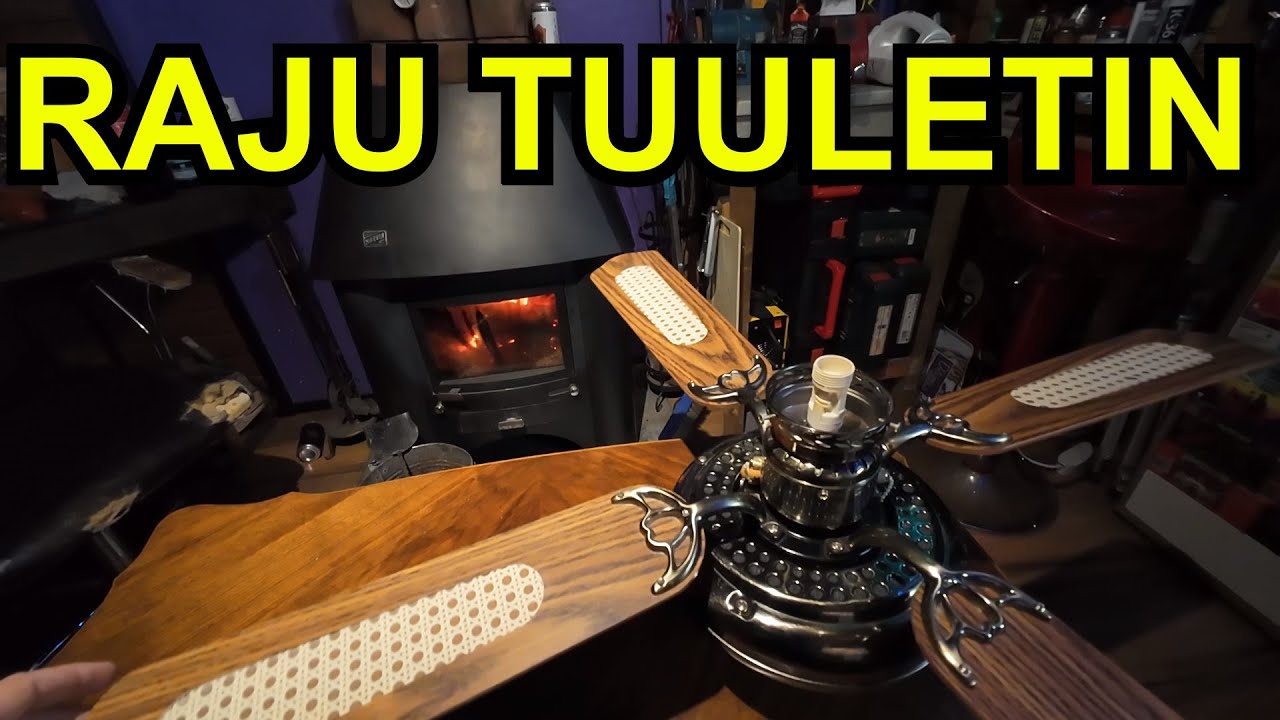 Grillikatokseen lämmintä tuulettimella