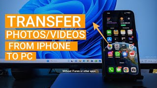 Easy Way to TRANSFER PHOTOS from iPhone to Windows 11/10 @sandeepsingh18