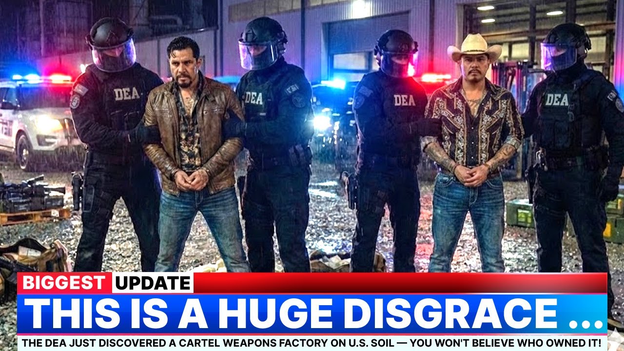 The DEA Just Discovered a Cartel Weapons Factory on U.S. Soil — You Won't Believe Who Owned It!