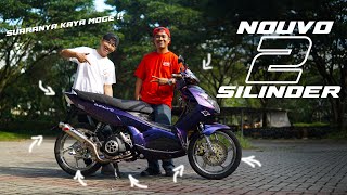 NOUVO SUARA MOGE!! REVIEW MODIFIKASI YAMAHA NOUVO 2 SILINDER!! - Mad Review Episode 11