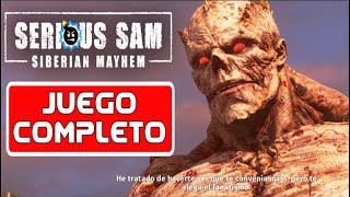 SERIOUS SAM SIBERIAN MAYHEM 2022 - JUEGO COMPLETO EN ESPAÑOL 2k - Gameplay full game 1440P 60fps