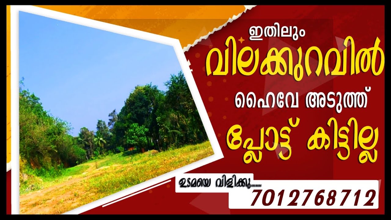 Land Sale In Palakkad Shoranur 2 Lakh By Owner YouTube