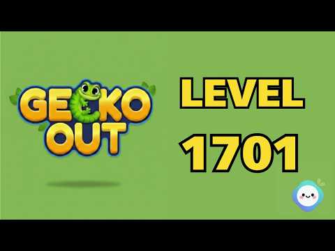 Gecko Out level 1701 Walkthrough & Solution