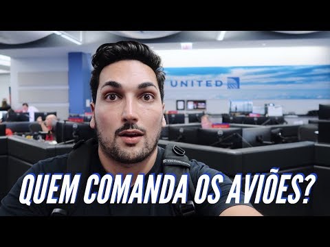 FUI ao CENTRO de OPERAÇÕES DA UNITED AIRLINES!