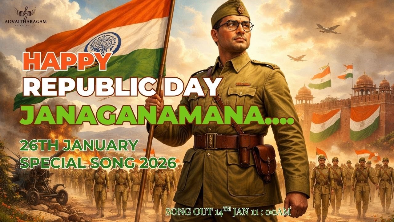 REPUBLIC DAY SPECIAL 2026 | JANAGANAMANA TELUGU SONG 