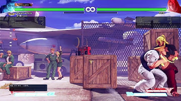 SFV Guile Hich Kick and C.LP Charging Training