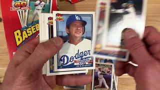 1991 Topps Baseball Error Hunt! Plus an AMAZING Glowback Discovery!! 🤯
