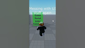 Messing with gui stuff #roblox #robloxgamedesign #gamedevblog #development #robloxshorts #shorts