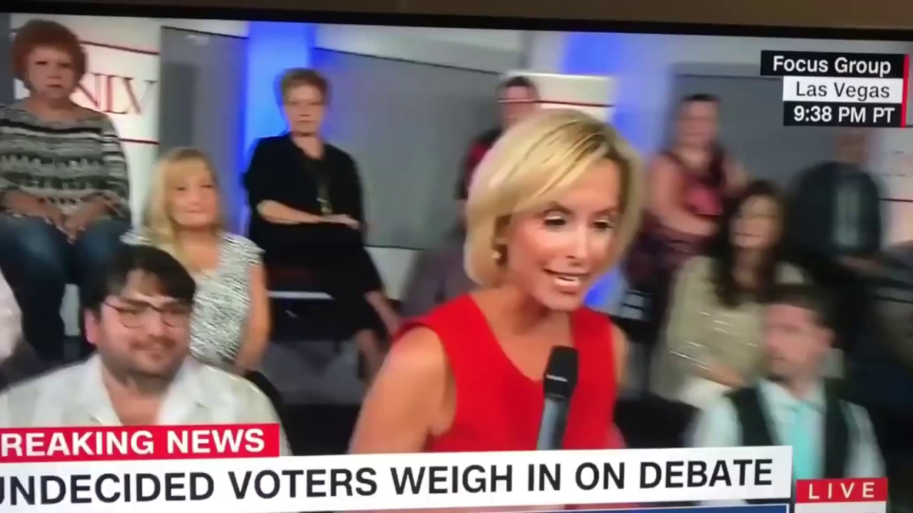 Undecided Voters Break for Trump, CNN Instantly Regrets Asking