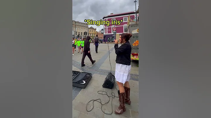 The way he spins her 🥹✨ #cover #iris #googoodolls #cover #nostalgia #nostalgic #shorts #reaction