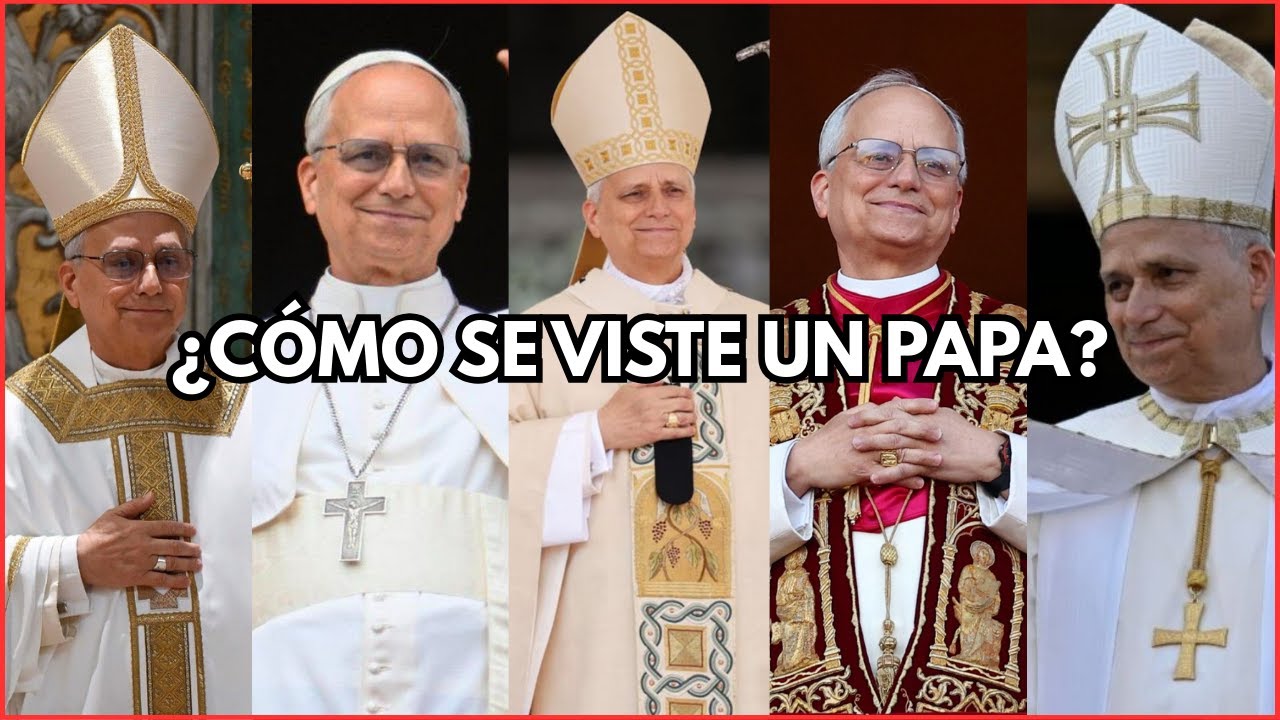 10 SÍMBOLOS de las VESTIMENTAS del PAPA | Camauro | Palio | Fanón