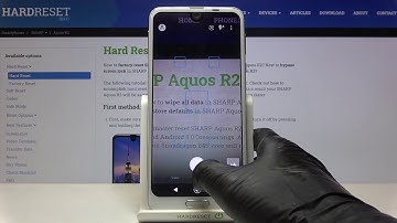 How to Activate Camera Timer on Sharp Aquos R2 - Self Timer Feature