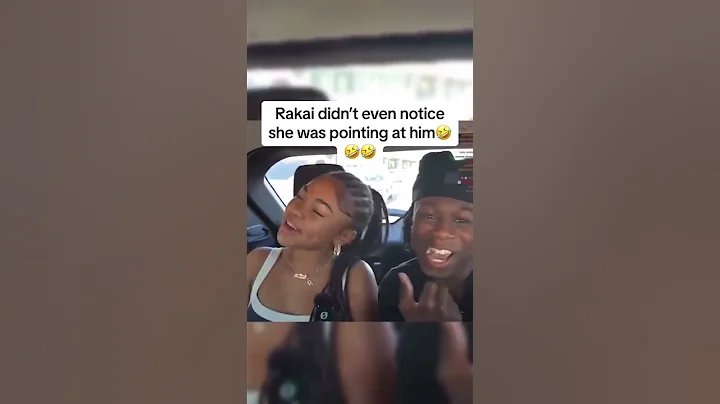 rakai didn’t notice she was pointing at him#youtubeshorts #funny #viralvideo #entertainment