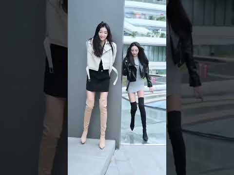 البنات الصينيات يخترعن ترند جديد 