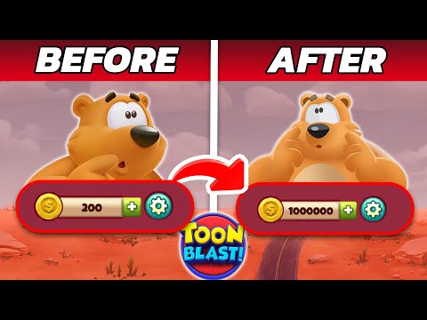 Toon Blast Cheats Method - I Got Unlimited COINS & Lives in Toon Blast with amazing Toon Blast MOD