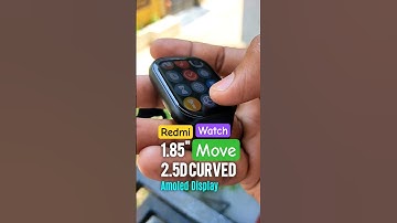 Redmi Watch Move with 2.5D Curved Amoled Display #redmi #smartwatch #redmiwatch  @TechyWood