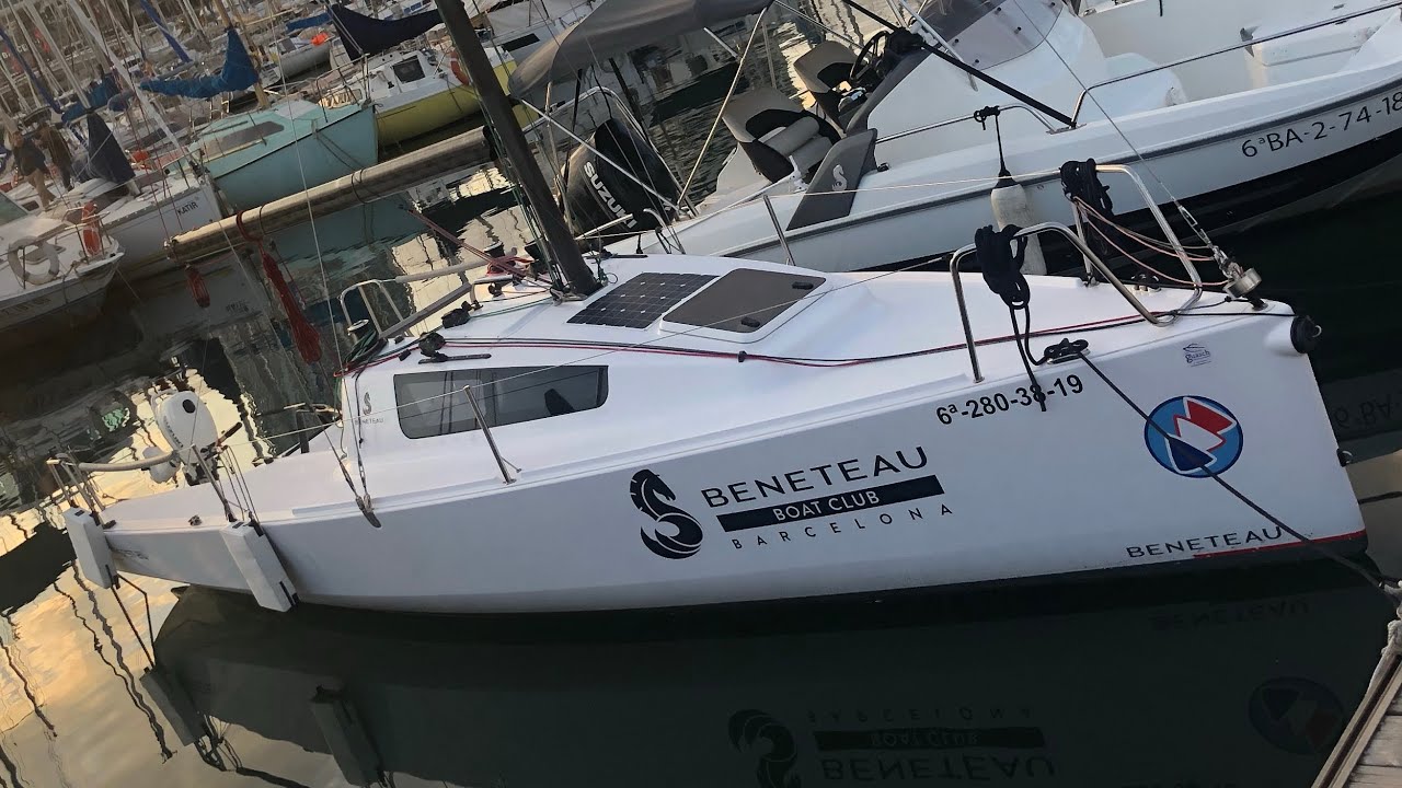 Beneteau First24 - jibe with gennaker