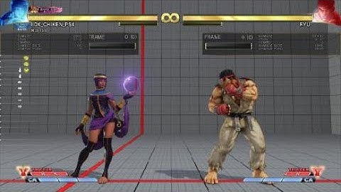 Street Fighter 5 Menat Frame Trap Pattern 01