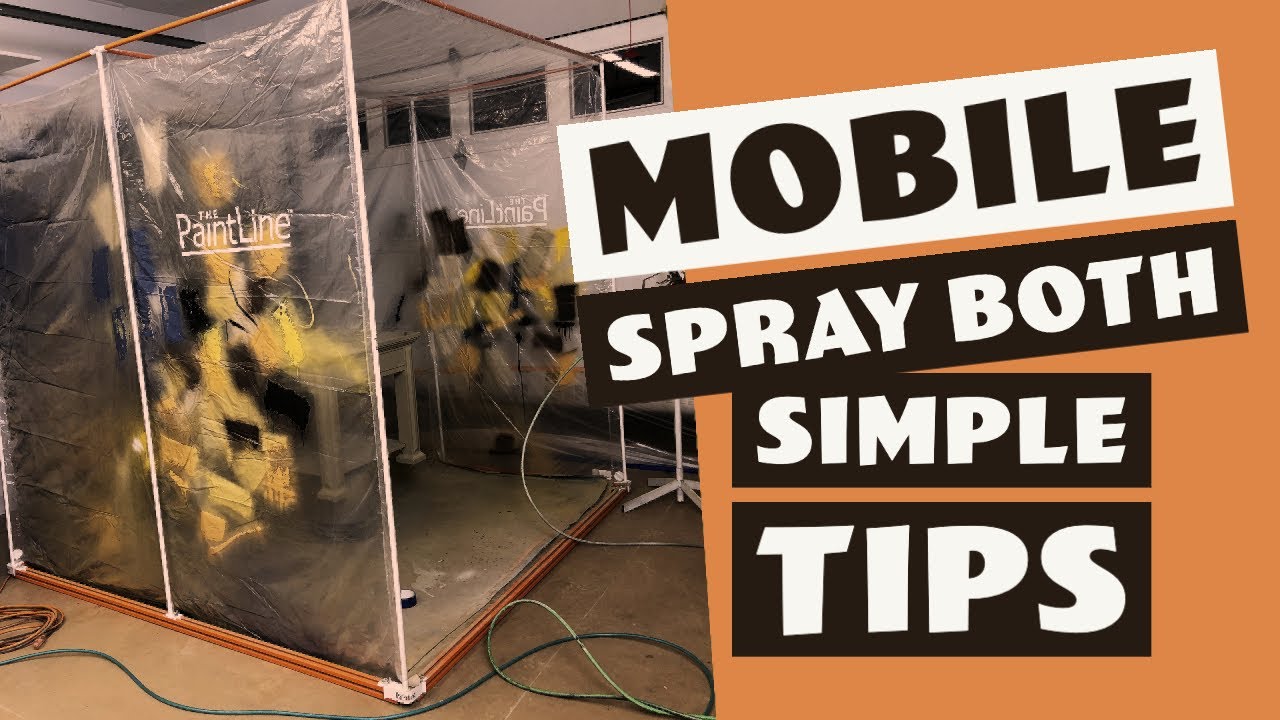 How to Use a Spray Paint Tent – Love & Renovations