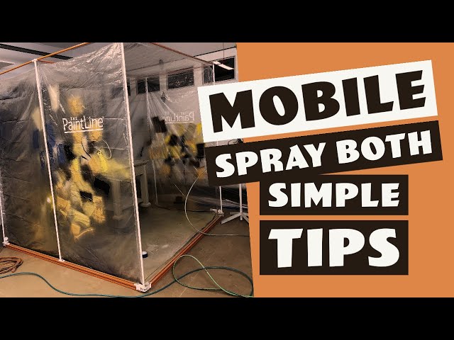 DIY Portable Spray Paint Tent 