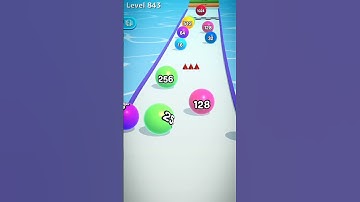 Ball run 2048 🤑🤑#shorts #AndroidGameplays #shortvideos #ballrun #new #level #monetize #androidgames