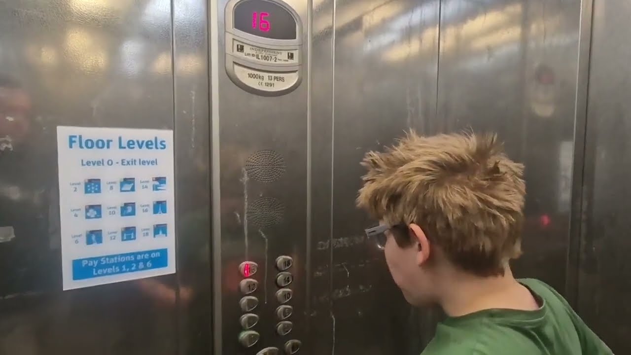 lifts @ APCOA car park nr Moor market, Sheffield. Independent Lifts Ltd