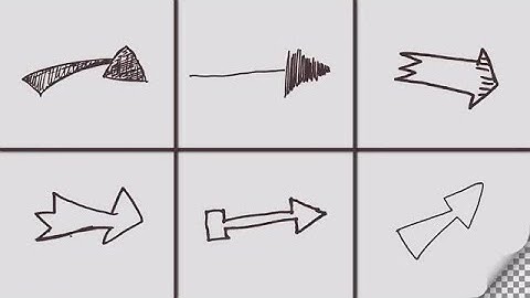 Hand-drawn Animated Arrows Pack Stock Motion Graphics