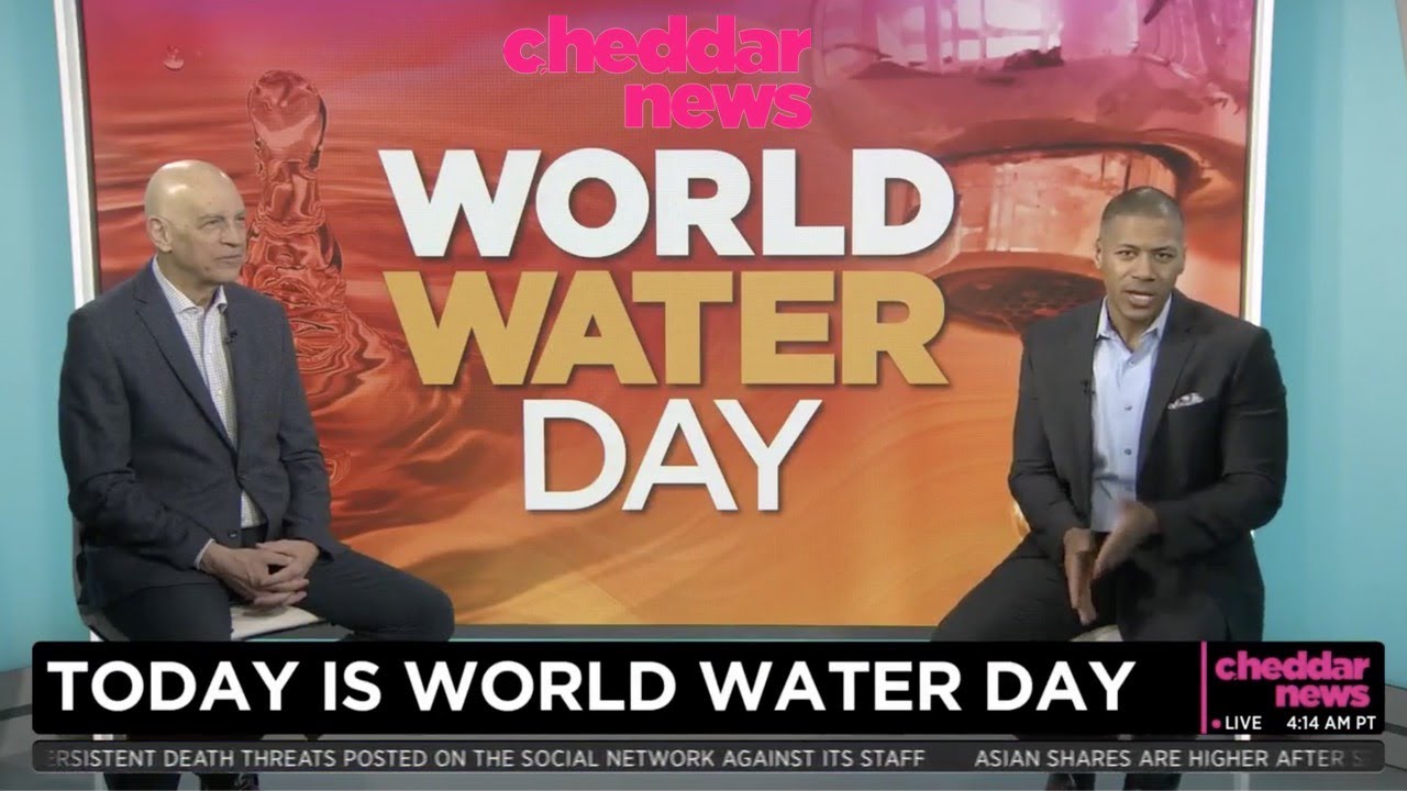 Wake Up With Cheddar Interviews Riggs Eckelberry on World Water Day