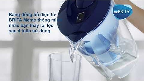 Bình lọc nước BRITA Marella XL 3.5L - Tiếng Việt