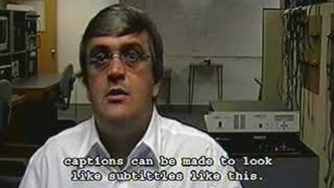 HD Closed Caption Encoder Features