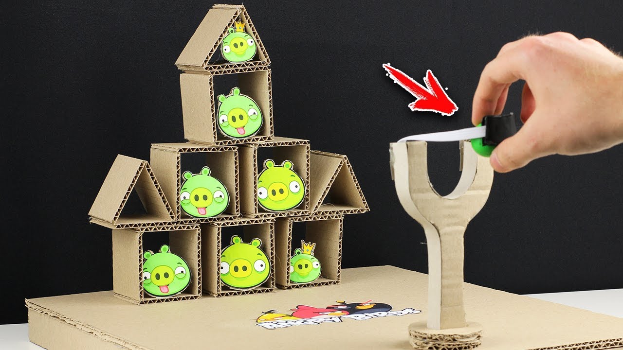 How To Make Flappy Bird Game Using Cardboard - Amazing Game from Cardboard  —