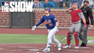 MLB The Show 20 Gameplay - New York Mets vs Philadelphia Phillies - 5 Inning Game - MLB 20 PS4