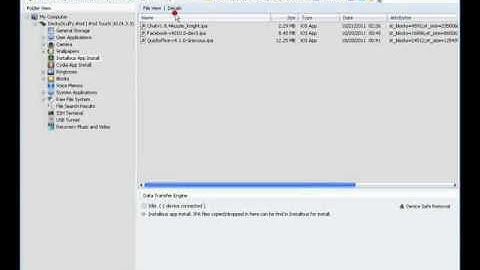 [How To] Backup an .ipa files from Installous to PC & Put in Library iTunes.flv