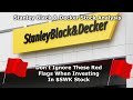 Don't Ignore These Red Flags When Buying Stanley Black and Decker. In-depth $SWK Stock Analysis