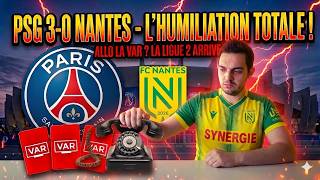 DÉFAITE LOGIQUE MAIS... L'ARBITRAGE TUE NANTES ! 🐥 DEBRIEF PSG - NANTES 0-3