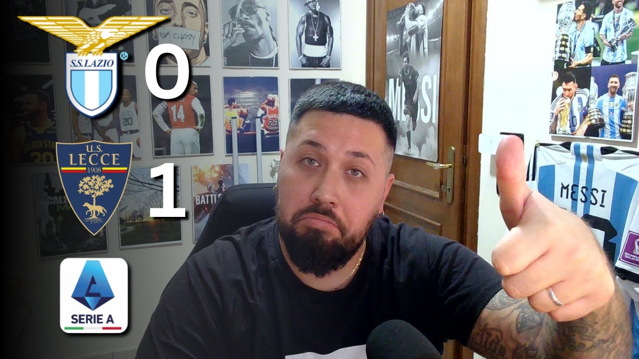 FALLIMENTO TOTALE • FUORI DALLE COPPE EUROPEE • LAZIO LECCE 0-1