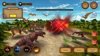 เกมส์ไดโนเสาร์ต่อสู้ Dinosaur Fighting Evolution 3D screenshot 3