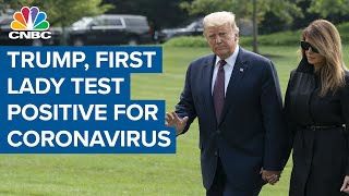 President Donald Trump, first lady test positive for coronavirus