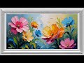 1Hour of Relaxing Floral Art (No Music) | SSM Art